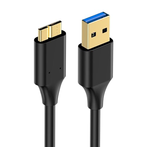 Image of rts USB 3.0 External Portable Hard Drive Disk Hdd Cable (0.5CM /1.5 Ft) (5 Gbps) Compatible with Seagate WD Samsung Hitachi HP Bufallo Lenovo Transcend LaCie ADATA Sony ORICO Maxtor Consistent Verbatim