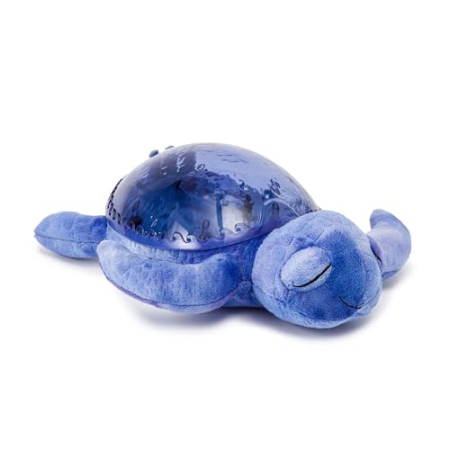 Cloud b Ocean Projector Nightlight with 2 White Noises & 2 Soothing Sounds | Adjustable Settings | Cry Sensor | Tranquil Turtle - Ocean (Rechargeable)