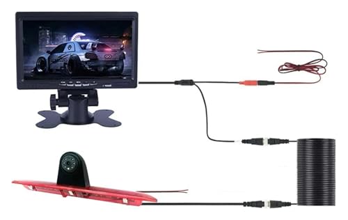 Ojo Pez Cámara para Subaru para Forester para Outback para Impreza 2008-2012 Cámara Visión Trasera Estacionamiento CCD Visión Nocturna(Power-Line)