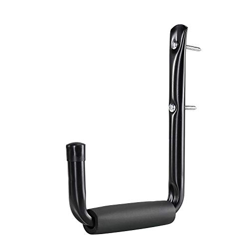 Garage Storage Hooks Heavy Duty, 6 Inch Utility Wall Mount Hanging Garage Tool Organizers For Ladders, Chairs, Bicycles, Garden Tools And Bulk Items [6 Pack Black] #TOP5