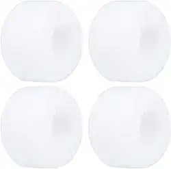 4 rodas de skate 54 mm 78-85A PU rodas de alta elasticidade Street Tricks & Cruisers rodas de substituição (brancas)