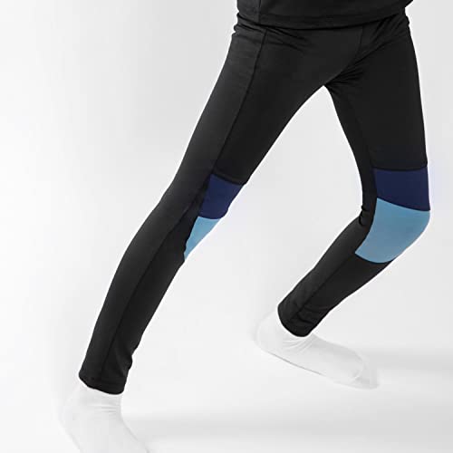 Mmlunar Unisex Kids Sports Pants - Youth Girls' Boys' Quick Dry Active Track Pants Athletic Stretchy Leggings For Tennis Baseball Running - High Elasticity Workout Tights - Black - M-8 #TOP4