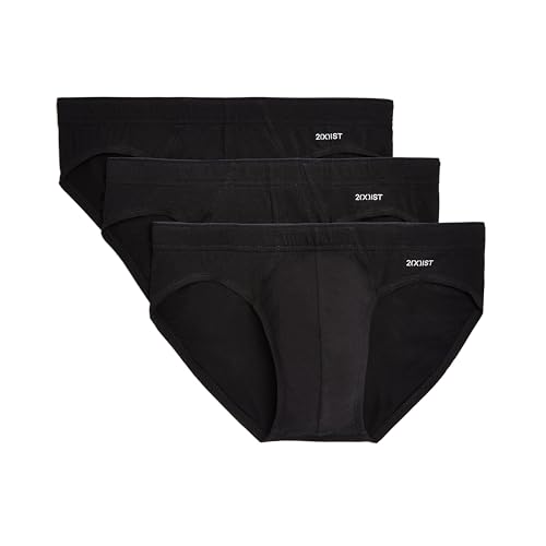 2(X) IST mens Cotton Stretch Sliq Brief 3-pack