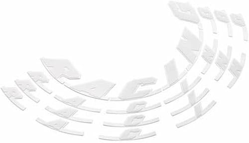 KTM - Adhesivos para llanta (kit blanco Racing 1290 Super Duke R 2014 6130999910028)