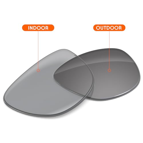 Image of Replacement Lenses Compatible with RayBan Meta Skyler RW4010 52mm AI Glasses, UV Protection, Transition