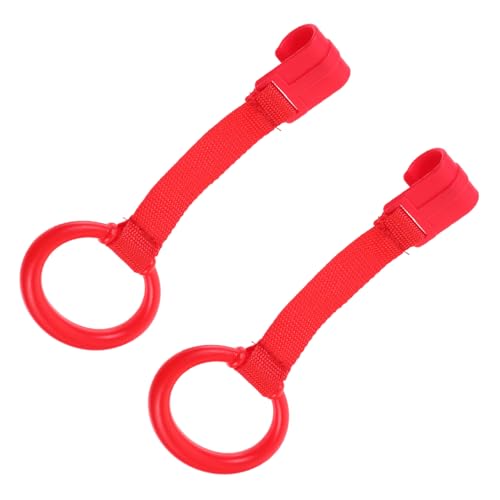SAFIGLE Crib Pull Rings 2 Pack Baby Bed Stand up Rings Tools for Toddlers Sturdy Easy to Install