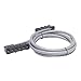 Apc Data Distribution Cable, CAT5E UTP Cmr Gray, 6XRJ-45 Jack to 6XRJ-45 Jack, 1