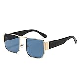 Gafas de sol retro de metal for exteriores for hombres y mujeres, gafas de sol deportivas for conducir y viajar diariamente(2)