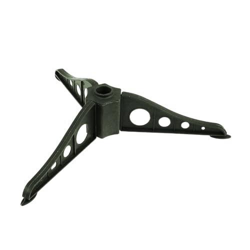 Ieron Suporte de substituição para árvore de Natal para árvores artificiais, base de plástico estável com orifício de 08 polegadas, plataforma triangular removível, suporte giratório para árvore