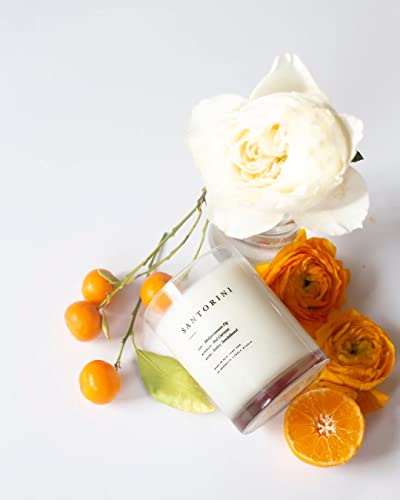 Brooklyn Candle Studio Santorini Escapist Candle | Luxury Scented Candle, Vegan Soy Wax, Hand Poured In The Usa | 70 Hour Slow Burn Time | 13 Oz #TOP6