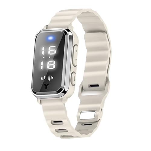 Pulsera Antiestática Reloj Antiestático Multifunción De Descarga Inalámbrica De Electricidad Estática Adecuado para Hombres Mujeres Ancianos Desgaste (Blanco) Pulsera Antiestática Reloj Antiestático Multifunción De Descarga Inalámbrica De Electricidad Estática Adecuado para Hombres Mujeres Ancianos Desgaste (Blanco)