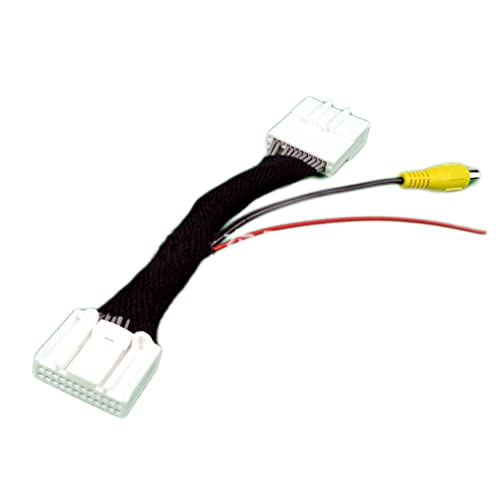 Image of YDC 24 Pin Car Rear View Reverse Camera RCA Adapter Connector Wire Cable Compatible with Renault Dacia Sandero 2012-up 24Pin