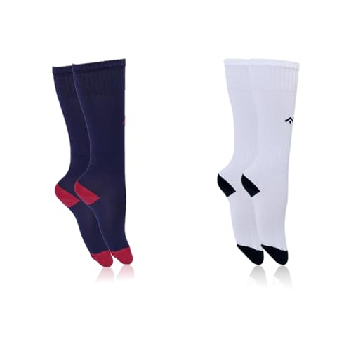 Image of Mizaki Kids Football Stokings, Football Socks for (5 Years to 10 Years) Boys & Girls, Knee Length Soccer Socks for Kids