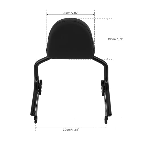 Coussin dossier pour R18 moto accessoire passager amovible de 2020 à 2024