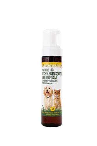 Broadreach Nature + Espuma líquida para Perros y Gatos, 236 ml y 0,24 kg Plus para Piel calmante