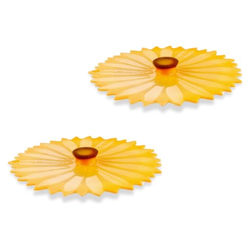 Charles Viancin Sunflower Drink Cover Set/2