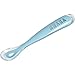 BÉABA Cuchara de Aprendizaje para Bebe, Silicona Suave, Primera Edad, Ergonómica, Azul