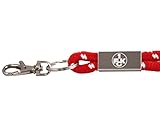1. FC Kaiserslautern Schlüsselband - Kordel rot/weiß - FCK Lanyard