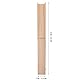 STOBOK Antike Fächer-holzrahmen 23 Cm Faltbarer Fächerrahmen 16 Hölzerne Fächerknochen