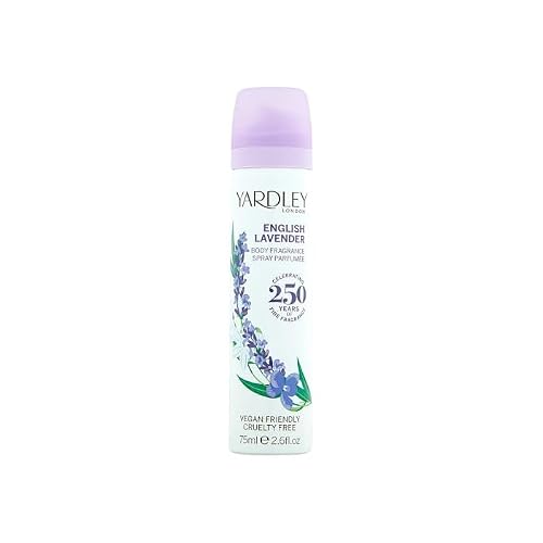 Image of Tropical Gold Yardley English Lavender Body Spray, 75 ml – Compatible with Yardley London Fragrances