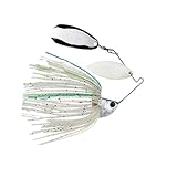 Freedom Tackle Speed Freak Compact Smallmouth Spinnerbait with Kilter Blade | 3/8 oz., Blue Back Herring