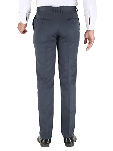 Image of Formal Pants for Men Office Wear - Premium Regular Fit Formal Trouser for Men, Boys, Gents Bottom Formal wear for Office Meeting, Party, Gathering, Wedding
