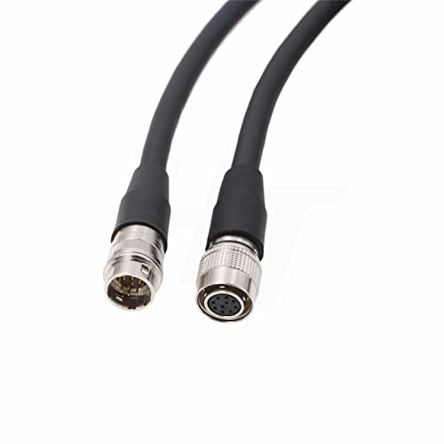 HangTon RCP OCP ROP Remote Control Cable for Panasonic AJ-RC10 CCU 300/50 Studio Camera 10 Pin Hirose Male to Female Extension (3) - Image 2