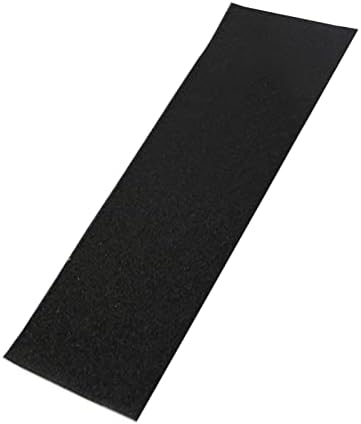 Kakalote Anti Slip Grip Tape, 9 Ă— 33 inch Skateboards Sticker Waterproof Outdoor Grip Tape for Stairs Skateboards Scooters, Easy to Cut(Black)