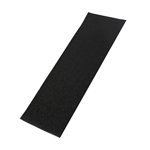 Kakalote Anti Slip Grip Tape, 9 × 33 inch Skateboards Sticker Waterproof Outdoor Grip Tape for Stairs Skateboards Scooters, Easy to Cut(Black)