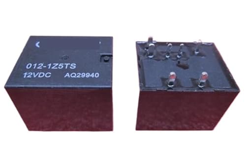 Relais 012-1Z5TS-12VDC haute performance de commutation électronique miniature pas de 7 broches