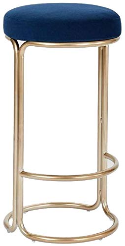 Tabouret de bar en velours rembourré pour l'ambiance café et pub