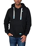 Sweat à capuche décontracté pour garçons et hommes, capuche à cordon et poche kangourou pratique.
