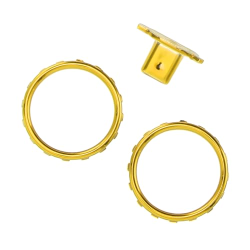 Matte Chrome Decorative Accent Rings for Xbox Elite Series 2 Controller Replacement Switch Button Parts - Image 3
