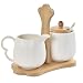 Antiope Design®️ ● Dana - Lattiera & Zuccheriera in Porcellana ● Hygge