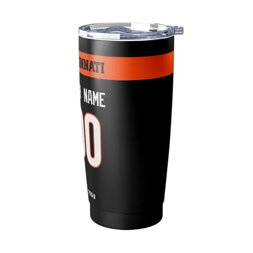 Image of ANTKING Cincinnati Tumbler 20 oz Travel Coffee Cup Custom Name Number for Men Women Boy Gifts