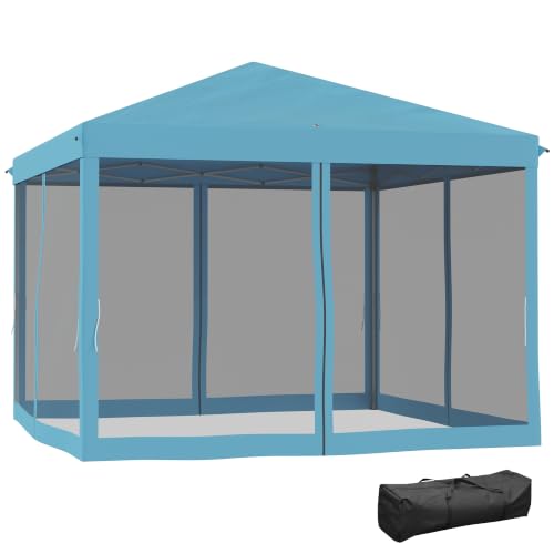 Outsunny 10' x 10' Pop Up Canopy Tent