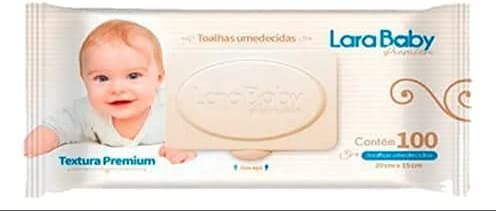 Lara Baby Lenço Umedecido Infantil C/100 Toalha