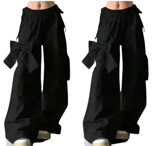 Women's Butterfly Print Polyester Trousers-picture-41