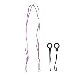 Qcwwy Mucca a spalla con collo della macchina fotografica intrecciata, cinghia multifunzionale per fotocamere istantanee DSLR digitali, lunghezza regolabile, design alla moda, adatto per tipi, made in