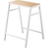 山崎実業(Yamazaki) 【完成品】 スツール H45 ホワイト W36×D36.3×H45cm タワー tower スタッキング可 椅子 組立不要 1469