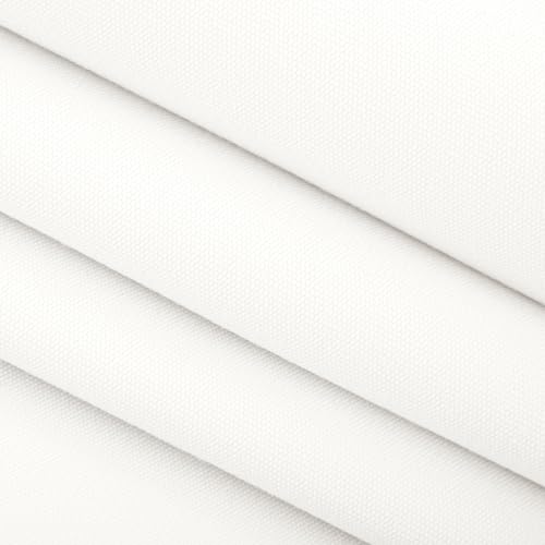 RSH Decor Tufted Chaise Lounge Seat Cushion, 72”x22” All-Weather Fabric, Water and Fade-Resistant, Outdoor Chair Cushion for Patio Furniture, | Canvas White - Made in USA