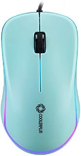 Coolerplus FC112 USB Optical Wired Computer Mouse with Easy Click for Office and Home, 1000DPI, Premium and Portable,Compatible with Windows PC, Laptop, Desktop, Notebook (Purple)