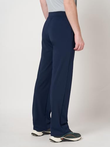 Image of MARK LEUTE Men's Straight Fit Rapid Dry Front Pleated Stretchable Lycra Trackpant