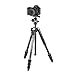 Manfrotto Element MII 4-Section Aluminum Tripod with Ball Head, Black