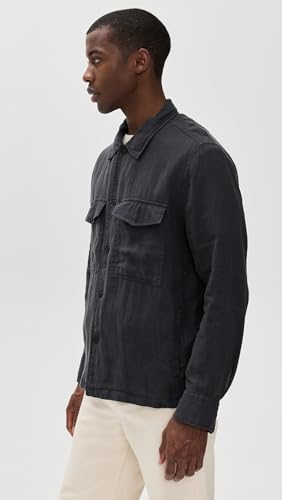 rag & bone Men's Angus Linen Shirt Jacket4