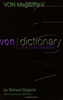 Paperback Von Dictionary of IP Communications Book