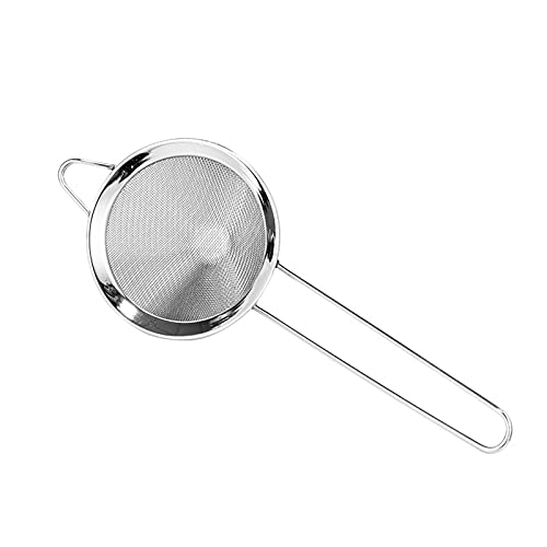 Stainless Steel Conical Sieve 16cm Fine Mesh Premium Ergonomic Design