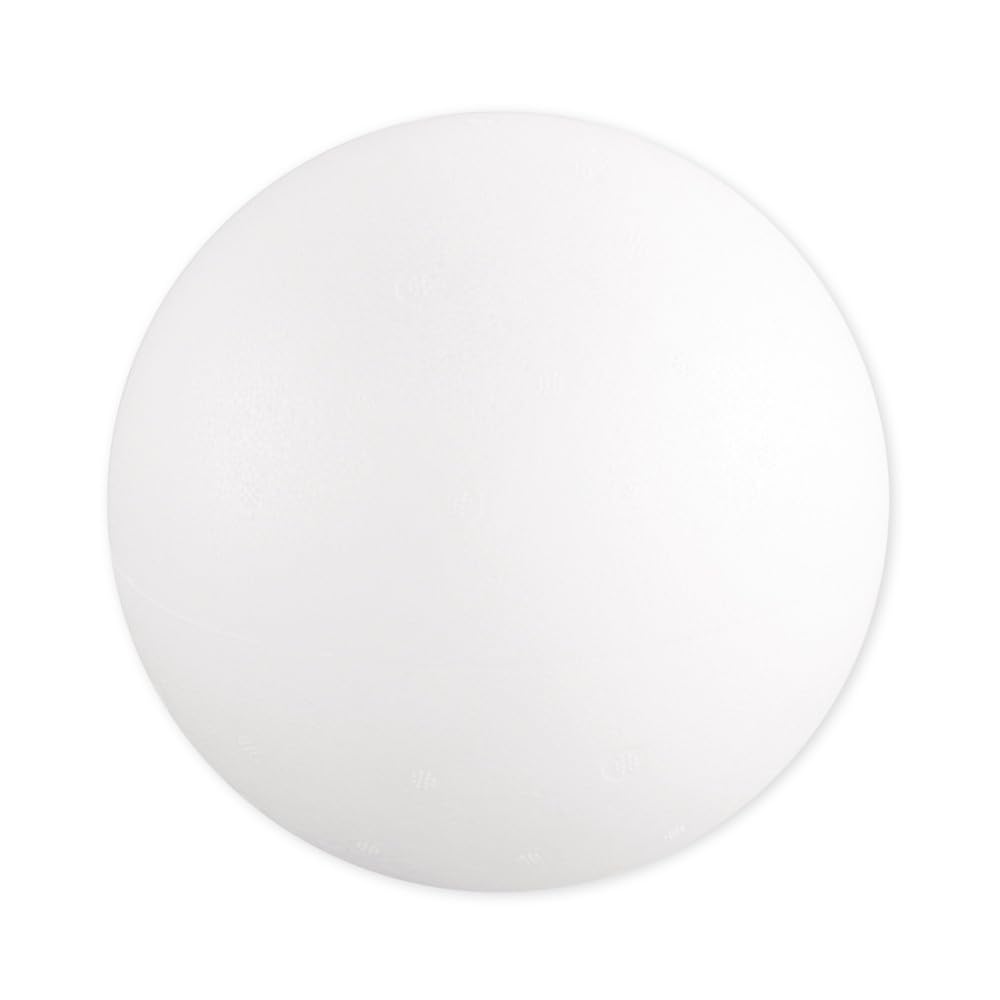 RAYHER Polystyrene Balls, VOLL, 12 cm ï ¿1/2