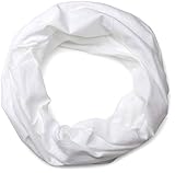 foulard blanco y negro muy cómodo de llevar styleBREAKER pañuelo multifunción jersey, fular de tubo, cinta para la frente, cinta para el pelo, pañuelo para la cabeza, fular de tubo, unisex 01012037, color:Blanco