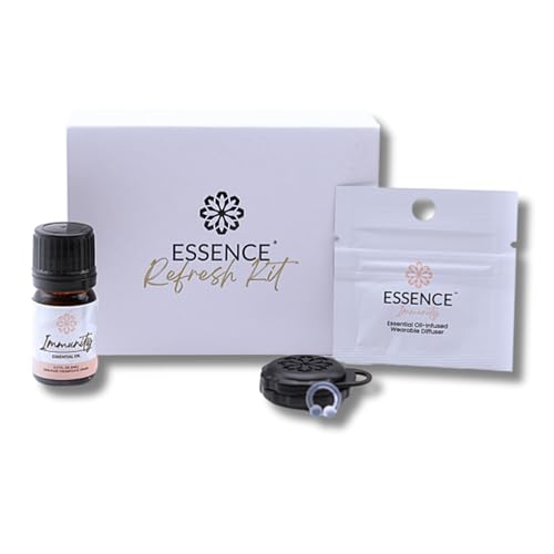 Essence Wearable Aromatherapy Nasal Diffuser – Immunity Blend Essential Oil